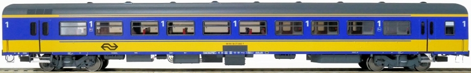 Exact-Train EX11166 - H0 - Personenwagen ICR mit Figuren, NS, Ep. IV - Wagen 2